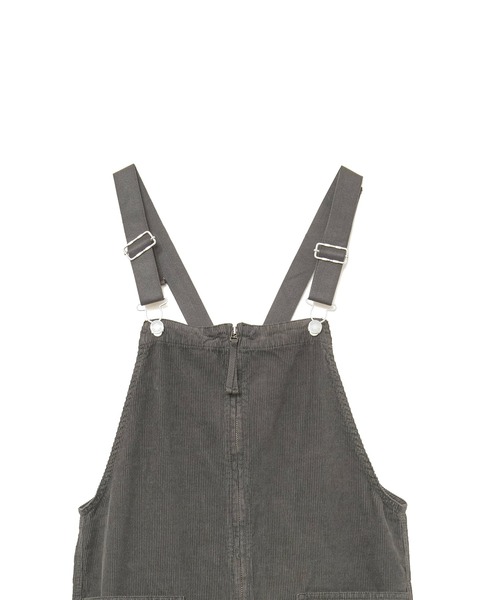 AMERICAN RAG CIE（アメリカンラグシー）の「ガーメントダイオーバーオール（サロペット/オーバーオール・レディース・チャコールグレー/オフホワイト・FREE）」の5枚目の写真