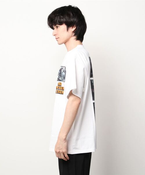 F-LAGSTUF-F（フラグスタフ）の「F-LAGSTUF-F BMF S/S Tee 21AW-FSxPF-03（Tシャツ/カットソー・メンズ・ホワイト/ブラック・LARGE/X-LARGE/MEDIUM）」の4枚目の写真