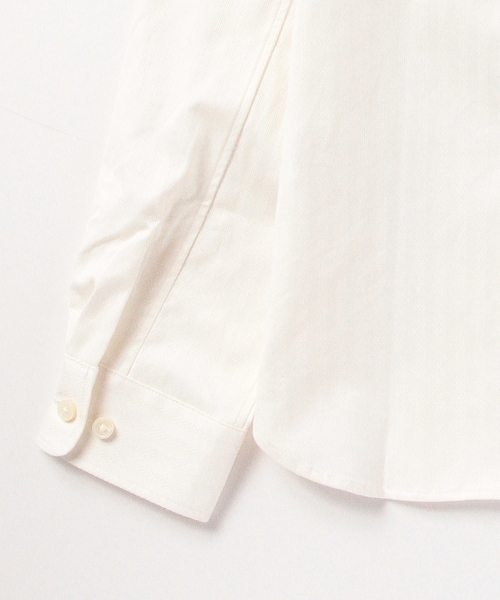 BEAMS BOY（ビームスボーイ）の「BEAMS BOY / バンドカラー 配色 ロングスリーブ（シャツ/ブラウス・レディース・ホワイト/ゴールド/ネイビー・ONE SIZE）」の20枚目の写真