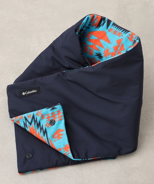 Columbia(コロンビア)の「【Columbia/コロンビア】ニューファウンドリバーシブルネックゲイター(マフラー・メンズ・ブラック/ベージュ/ネイビー/オリーブ・ONE SIZE)」の4枚目の写真