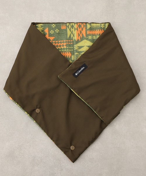 Columbia(コロンビア)の「【Columbia/コロンビア】ニューファウンドリバーシブルネックゲイター(マフラー・メンズ・ブラック/ベージュ/ネイビー/オリーブ・ONE SIZE)」の18枚目の写真