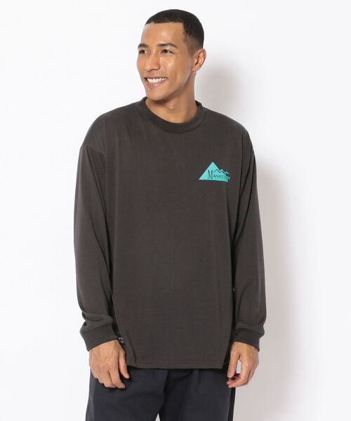 MANASTASH(マナスタッシュ)の「MANASTASH/マナスタッシュ DRY DEO L/S TEE GEOMETRIC LOGO 7123051(Tシャツ/カットソー・メンズ・ホワイト/ブラック/バイオレット/ブラック系その他・MEDIUM/LARGE/X-LARGE)」の12枚目の写真