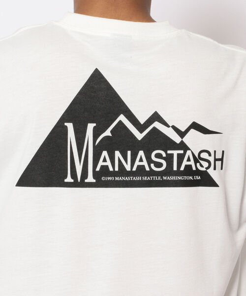 MANASTASH(マナスタッシュ)の「MANASTASH/マナスタッシュ DRY DEO L/S TEE GEOMETRIC LOGO 7123051(Tシャツ/カットソー・メンズ・ホワイト/ブラック/バイオレット/ブラック系その他・MEDIUM/LARGE/X-LARGE)」の17枚目の写真