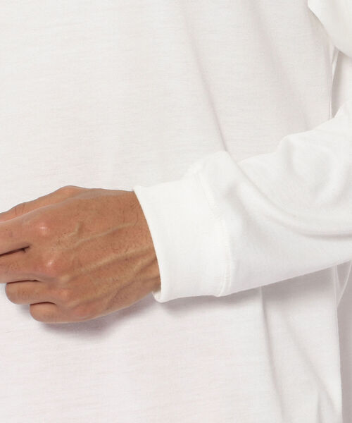 MANASTASH(マナスタッシュ)の「MANASTASH/マナスタッシュ DRY DEO L/S TEE GEOMETRIC LOGO 7123051(Tシャツ/カットソー・メンズ・ホワイト/ブラック/バイオレット/ブラック系その他・MEDIUM/LARGE/X-LARGE)」の18枚目の写真