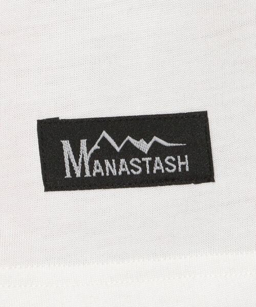 MANASTASH(マナスタッシュ)の「MANASTASH/マナスタッシュ DRY DEO L/S TEE GEOMETRIC LOGO 7123051(Tシャツ/カットソー・メンズ・ホワイト/ブラック/バイオレット/ブラック系その他・MEDIUM/LARGE/X-LARGE)」の20枚目の写真