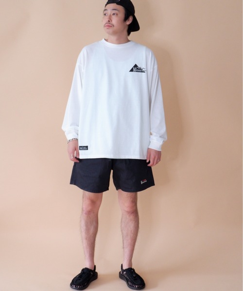 MANASTASH(マナスタッシュ)の「MANASTASH/マナスタッシュ DRY DEO L/S TEE GEOMETRIC LOGO 7123051(Tシャツ/カットソー・メンズ・ホワイト/ブラック/バイオレット/ブラック系その他・MEDIUM/LARGE/X-LARGE)」の22枚目の写真