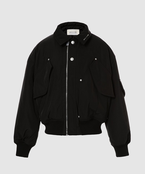 1017 ALYX 9SM(アリクス)の「FLIGHT BOMBER JACKET(ライダースジャケット・メンズ・ブラック・M/L/XL)」の1枚目の写真