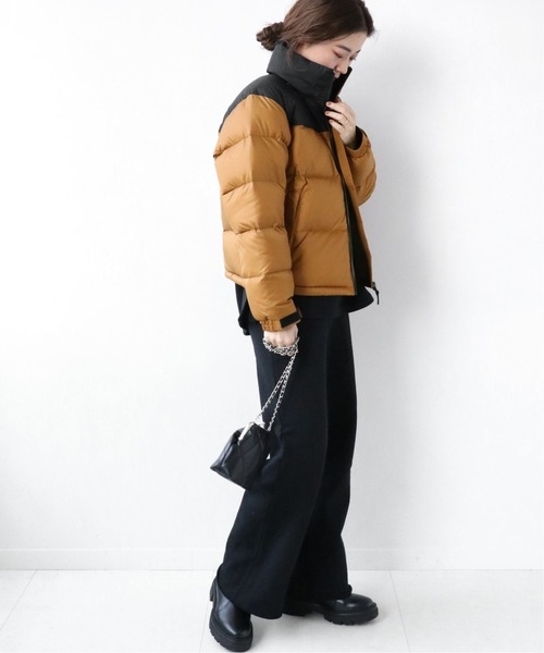 THE NORTH FACE（ザノースフェイス）の「【THE NORTH FACE】Short Nuptse Jacket：ダウンジャケット◆（ダウンジャケット/コート・レディース・ブラック/ブラウン・MEDIUM）」の16枚目の写真