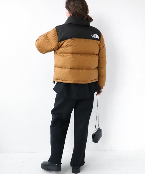 THE NORTH FACE（ザノースフェイス）の「【THE NORTH FACE】Short Nuptse Jacket：ダウンジャケット◆（ダウンジャケット/コート・レディース・ブラック/ブラウン・MEDIUM）」の11枚目の写真