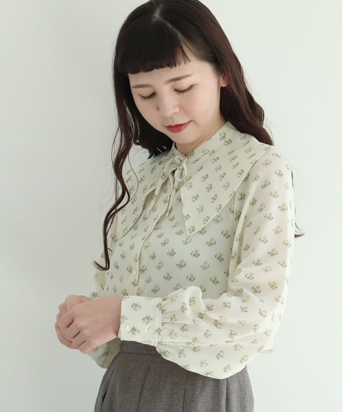 ◎新品未使用　figLondon フィグロンドン　ブラウス　Lea　BL fig London（フィグロンドン）の「○Lea BL（シャツ/ブラウス