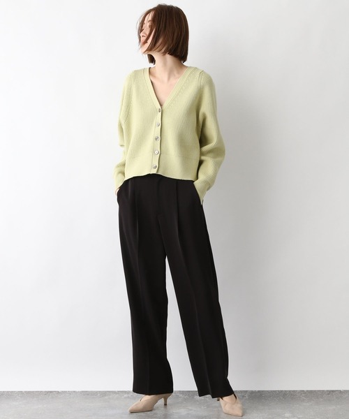 A part by（アパートバイ）の「Poワンタックストレートパンツ 263822