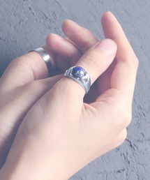 YArKA（ヤーカ）の「【YArKA/ヤーカ】stone fasten nuance ring  [spps]/ストーンニュアンスリング（リング・レディース）」
