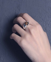 【YArKA/ヤーカ】stone fasten nuance ring  [spps]/ストーンニュアンスリング