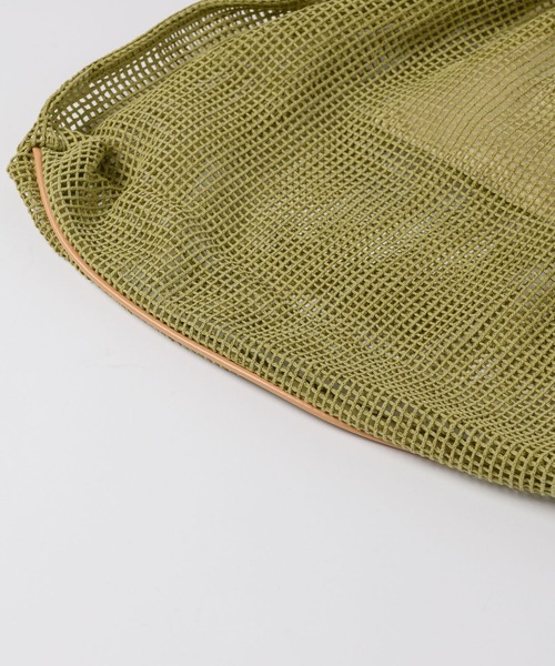 LA BELLE ETUDE（ラベルエチュード）の「【CONTROL FREAK】メッシュBIGショッパー（トートバッグ・レディース・ブラック/カーキ/アイボリー・FREE）」の13枚目の写真