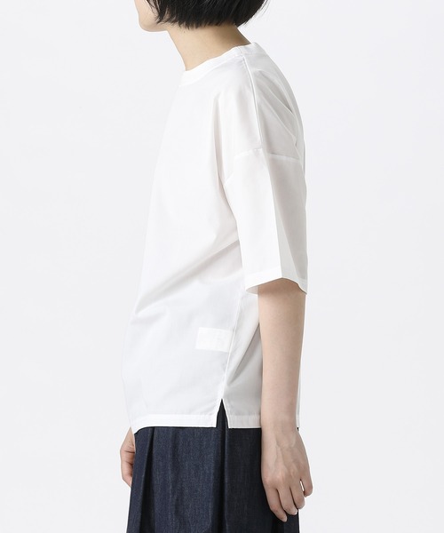 SETTO（セット）の「SATY：半袖Tシャツ（Tシャツ/カットソー・レディース・ホワイト/ブラック/サックスブルー・S/XS/L/M）」の8枚目の写真