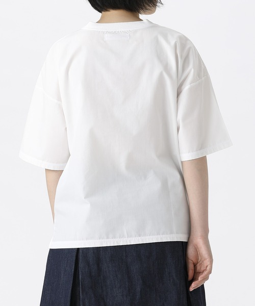 SETTO（セット）の「SATY：半袖Tシャツ（Tシャツ/カットソー・レディース・ホワイト/ブラック/サックスブルー・S/XS/L/M）」の15枚目の写真