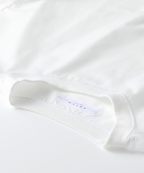 SETTO（セット）の「SATY：半袖Tシャツ（Tシャツ/カットソー・レディース・ホワイト/ブラック/サックスブルー・S/XS/L/M）」の18枚目の写真