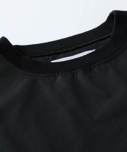 SETTO（セット）の「SATY：半袖Tシャツ（Tシャツ/カットソー・レディース・ホワイト/ブラック/サックスブルー・S/XS/L/M）」の7枚目の写真