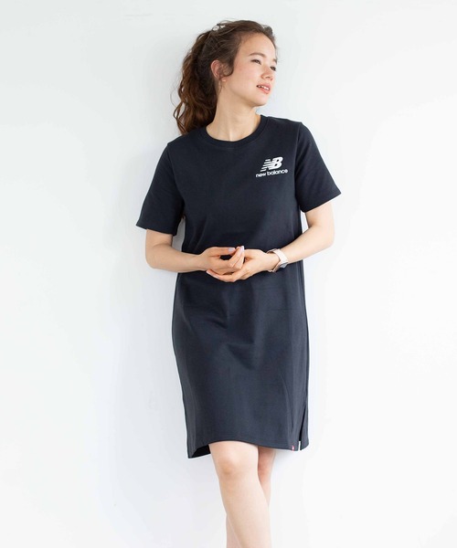 NEW BALANCE(ニューバランス)の「NB Essentials ドレス(Tシャツ/カットソー・レディース・ブラック/グレー・SMALL/MEDIUM/LARGE/X-LARGE)」の2枚目の写真