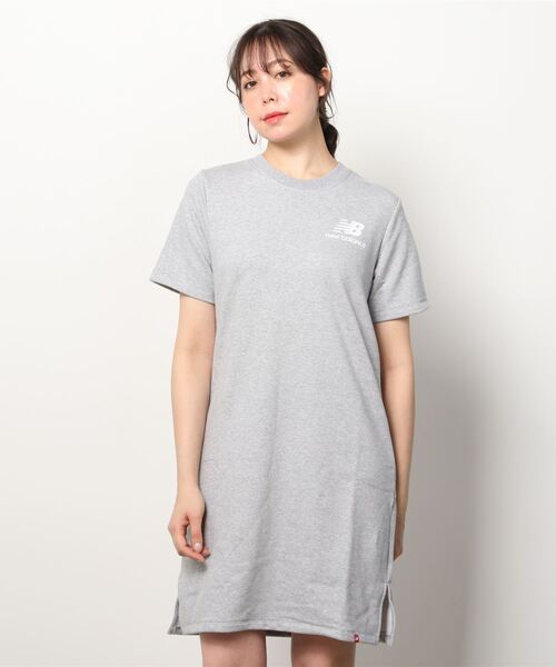 NEW BALANCE(ニューバランス)の「NB Essentials ドレス(Tシャツ/カットソー・レディース・ブラック/グレー・SMALL/MEDIUM/LARGE/X-LARGE)」の8枚目の写真