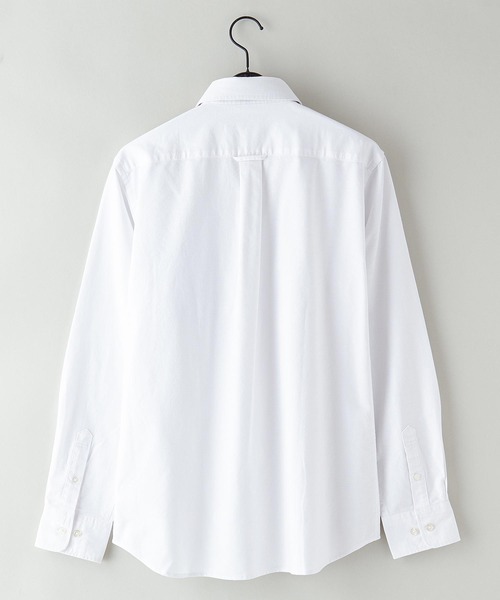 Blue Standard (ブルースタンダード)の「【BLUE STANDARD/ブルースタンダード】ラクケア 別布ポケット切替シャツ ブロードチェック ボタンダウン シャツ(シャツ/ブラウス・メンズ・ホワイト/グレー/オフホワイト/ブルー・MEDIUM/LARGE/X-LARGE)」の9枚目の写真