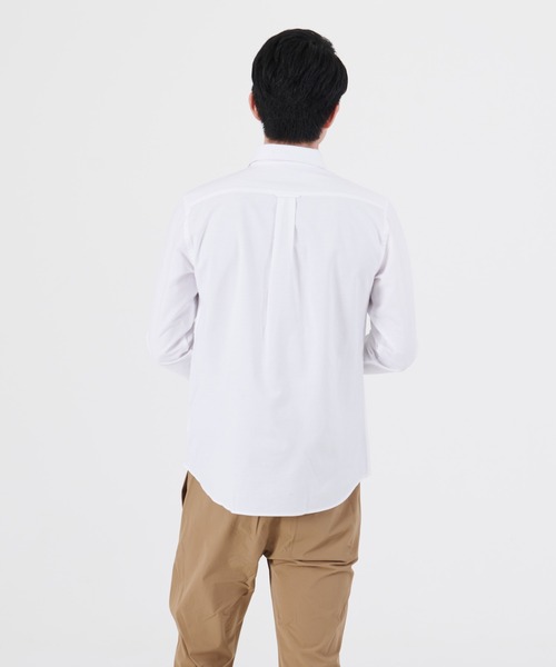 Blue Standard (ブルースタンダード)の「【BLUE STANDARD/ブルースタンダード】ラクケア 別布ポケット切替シャツ ブロードチェック ボタンダウン シャツ(シャツ/ブラウス・メンズ・ホワイト/グレー/オフホワイト/ブルー・MEDIUM/LARGE/X-LARGE)」の21枚目の写真