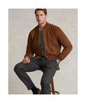 ポロラルフローレン スエードボンバージャケット サイズL 新品 本物 ブラウン POLO RALPH LAUREN（ポロ ラルフ ローレン）の「スエード
