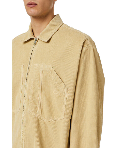 DIESEL（ディーゼル）の「メンズ シャツ コーデュロイ（シャツ/ブラウス・メンズ・オレンジ/ライトブラウン/グリーン系その他・MEDIUM/LARGE/X-LARGE/SMALL/X-SMALL/XX-LARGE）」の11枚目の写真