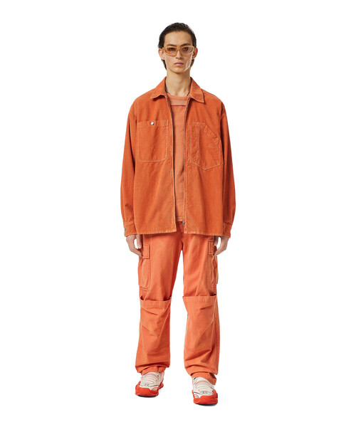 DIESEL（ディーゼル）の「メンズ シャツ コーデュロイ（シャツ/ブラウス・メンズ・オレンジ/ライトブラウン/グリーン系その他・MEDIUM/LARGE/X-LARGE/SMALL/X-SMALL/XX-LARGE）」の15枚目の写真