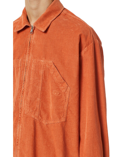 DIESEL（ディーゼル）の「メンズ シャツ コーデュロイ（シャツ/ブラウス・メンズ・オレンジ/ライトブラウン/グリーン系その他・MEDIUM/LARGE/X-LARGE/SMALL/X-SMALL/XX-LARGE）」の17枚目の写真