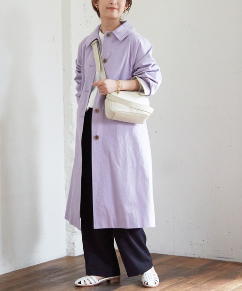 【SLOBE IENA】塩縮ウェザーステンコート SLOBE IENA（スローブイエナ）の「塩縮ウェザーステンコート