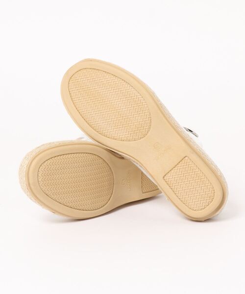 earth music&ecology（アースミュージックアンドエコロジー）の「《earth music&ecology》ワンストラップエスパドリーユ（その他シューズ・レディース・ネイビー/アイボリー・LL/S/M/L）」の4枚目の写真