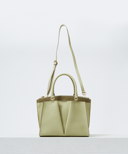 LOWELL things（ロウェル　シングス）の「Shelly mini/2wayトートBAG（トートバッグ・レディース・ラベンダー/グリーン/ベージュ・フリー）」の3枚目の写真