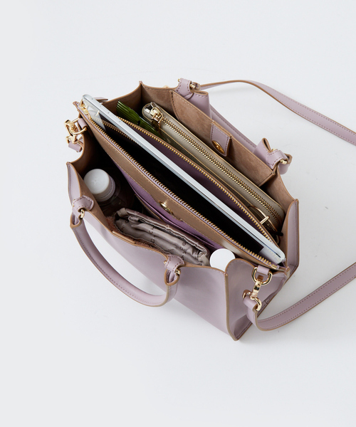 LOWELL things（ロウェル　シングス）の「Shelly mini/2wayトートBAG（トートバッグ・レディース・ラベンダー/グリーン/ベージュ・フリー）」の22枚目の写真