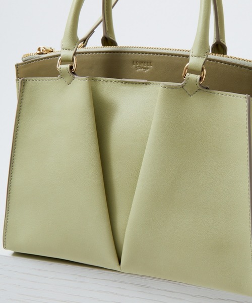 LOWELL things（ロウェル　シングス）の「Shelly mini/2wayトートBAG（トートバッグ・レディース・ラベンダー/グリーン/ベージュ・フリー）」の8枚目の写真