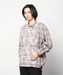 A4A | A4A/エーフォーエー/2COL check SH/ブリーチチェックシャツ(シャツ/ブラウス)