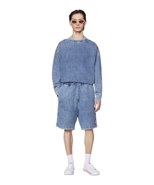 DIESEL（ディーゼル）の「メンズ キャンバス ローカット スニーカー（スニーカー・メンズ・ホワイト/ブラック・42/40/44/41/43）」の14枚目の写真