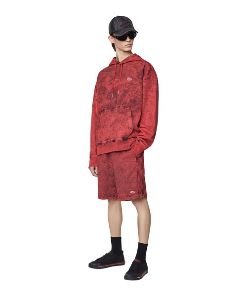 DIESEL（ディーゼル）の「メンズ キャンバス ローカット スニーカー（スニーカー・メンズ・ホワイト/ブラック・42/40/44/41/43）」の4枚目の写真