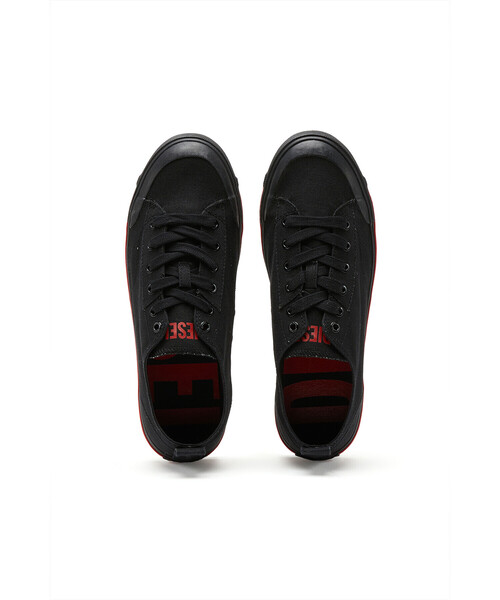 DIESEL（ディーゼル）の「メンズ キャンバス ローカット スニーカー（スニーカー・メンズ・ホワイト/ブラック・42/40/44/41/43）」の10枚目の写真