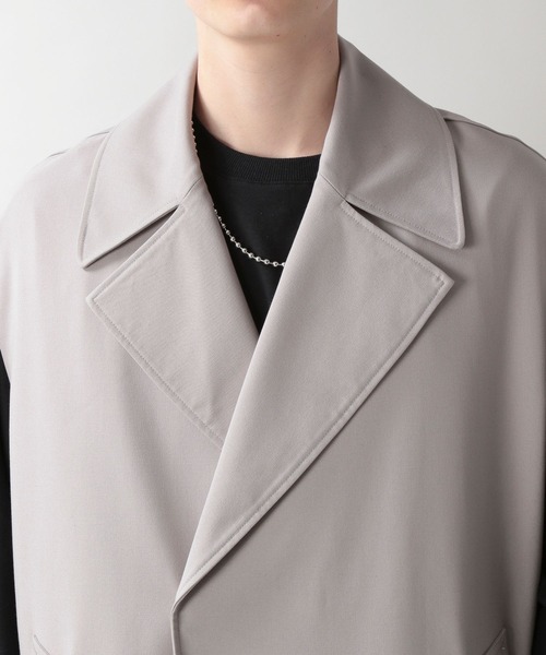 RAGEBLUE（レイジブルー）の「TRストレッチ/ロングジレトレンチ