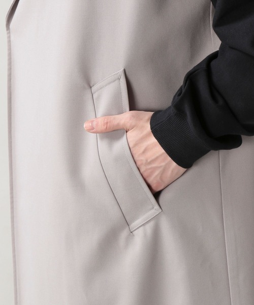 RAGEBLUE（レイジブルー）の「TRストレッチ/ロングジレトレンチコート/260969（トレンチコート・メンズ・グレー/ブラック・FREE）」の8枚目の写真