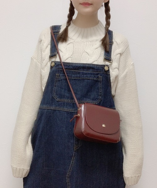 Cham.(チャム)の「デニムサロペット(サロペット/オーバーオール・レディース・インディゴブルー・F)」の4枚目の写真