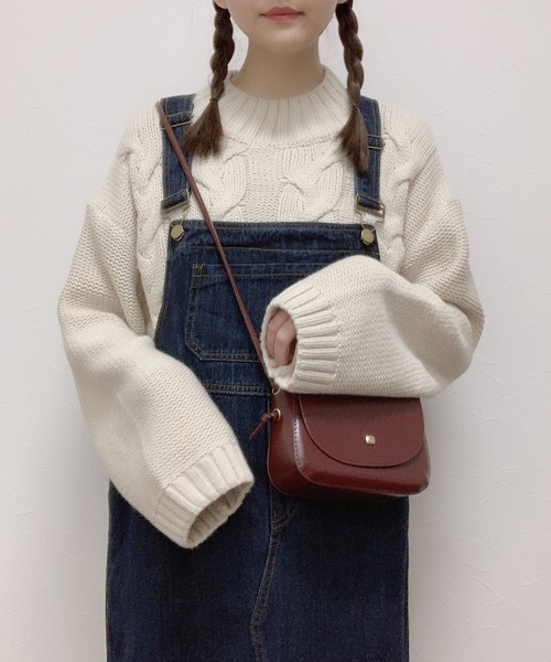 Cham.(チャム)の「デニムサロペット(サロペット/オーバーオール・レディース・インディゴブルー・F)」の8枚目の写真