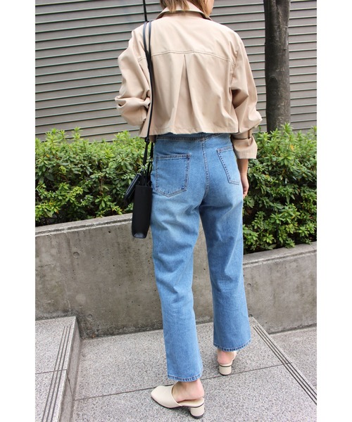 MLI'A（エムリア）の「2WAY／トレンチコート（トレンチコート・レディース・ベージュ/ライトベージュ/ライトカーキ/イエロー・M）」の20枚目の写真