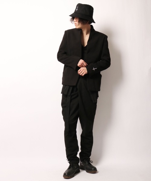 ByTheR（バイザアール）の「BYTHER 韓国ブランド クロス刺繍ハット（ハット・メンズ・ブラック・FREE）」の9枚目の写真