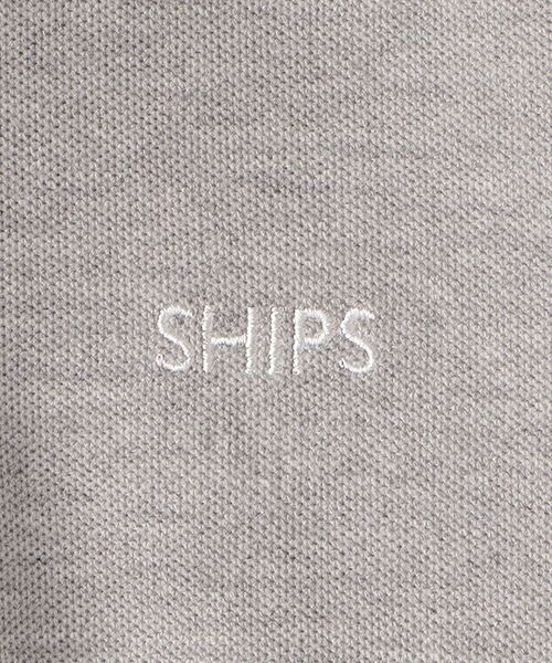 SHIPS（シップス）の「SHIPS KIDS:＜速乾加工・UVカット＞フード ジップ パーカー(100～130cm)（パーカー・キッズ・グレー/オフホワイト・100/120/130/110）」の18枚目の写真