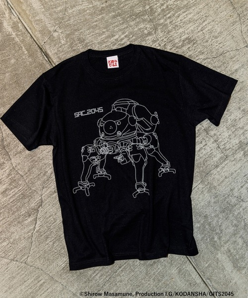 攻殻機動隊 Sac 45 マンガート ビームス ビッグ タチコマ Tシャツ Tシャツ カットソー Beams T ビームスティー のファッション通販 Zozotown