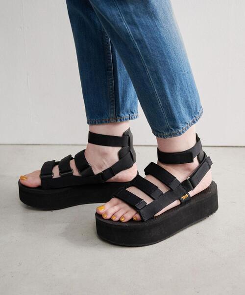 Web限定 Teva テバ Teva テバ のファッション Flatform テバ サンダル サンダル サンダル を