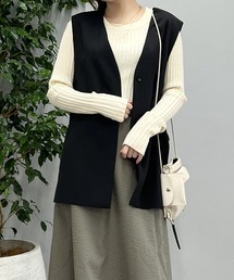 un dix cors | 今年のトレンド　サイドスリットジレ(ベスト)