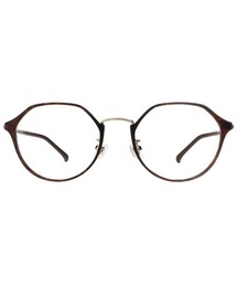 Zoff（ゾフ）の「ボストン型 クリアレンズサングラス｜紫外線100